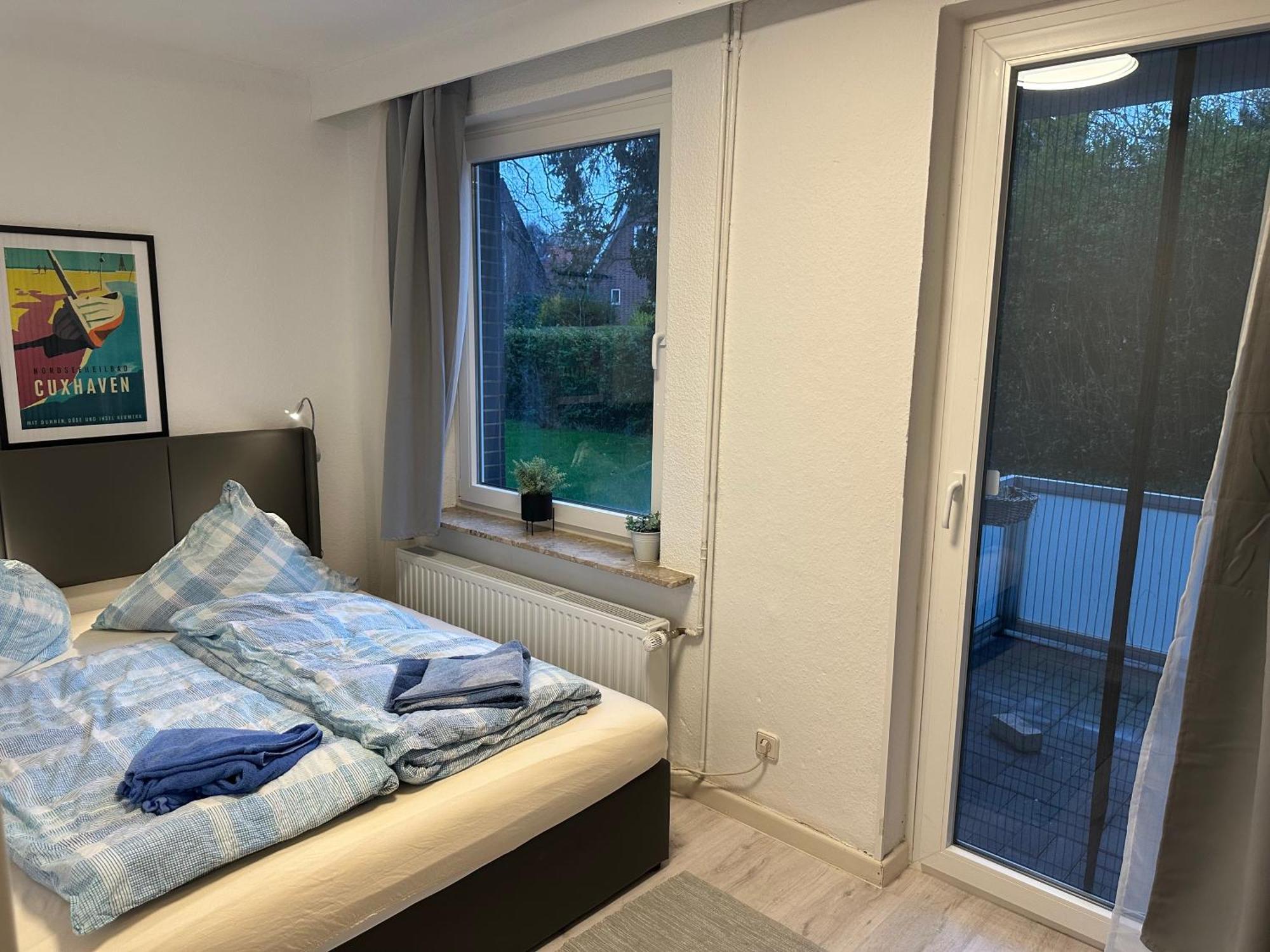 Haus Seefalke - 250 M Zum Meer Cuxhaven Exteriör bild